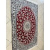 Tappeto Persiano Nain 9L Extra Fine in Lana e Seta - Classico Elegante 179x116 cm (Nuovo)
