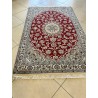 Tappeto Persiano Nain 9L Extra Fine in Lana e Seta - Classico Elegante 179x116 cm (Nuovo)