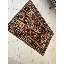 Tappeto Usbek Gold Extra Fine in Lana Geometrico - 179 x 120 cm - Nuovo