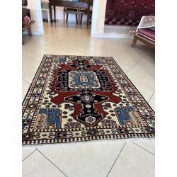 Tappeto Persiano Quchan Geometrico in Lana 169x117 cm - Nuovo