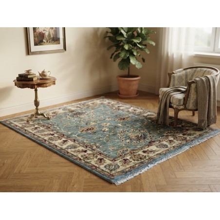 Tappeto Ziegler Classico in Lana 115x81 cm – Nuovo, Design Orientale Elegante