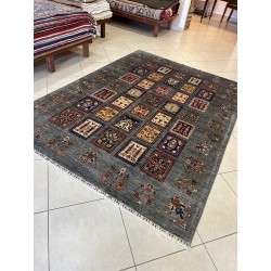 Tappeto Ziegler Moderno in Lana 252x185 cm – Nuovo, Design Geometrico e Multicolore