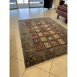 Tappeto Ziegler Moderno in Lana 252x185 cm – Nuovo, Design Geometrico e Multicolore