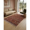 Tappeto Ziegler Moderno in Lana 175x123 cm – Nuovo, Stile Etnico/Geometrico con Fantasie a Fasce