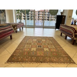 Tappeto Ziegler Moderno in Lana 204x154 cm – Nuovo | Design a Quadri con Motivi Orientali