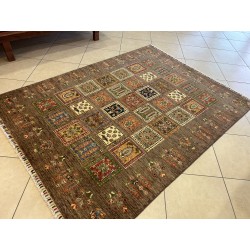 Tappeto Ziegler Moderno in Lana 204x154 cm – Nuovo | Design a Quadri con Motivi Orientali