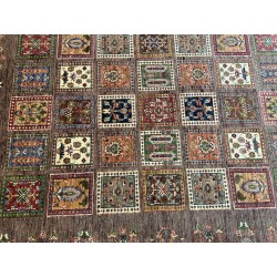 Tappeto Ziegler Moderno in Lana 204x154 cm – Nuovo | Design a Quadri con Motivi Orientali
