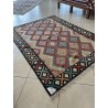 Kilim Afgano Moderno Geometrico – 197 x 148 cm – Nuovo
