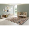 Kilim Afgano Moderno Multicolore 144x98 cm – Tappeto Artigianale in Lana (Nuovo)