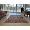 Kilim Afgano Moderno Artigianale In Lana - Motivo Geometrico Multicolor (200x157 cm) - Nuovo