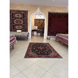 Tappeto Persiano Mahal Elegante – Lana Annodato a Mano (206 x 132 cm) – Nuovo