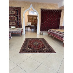 Tappeto Persiano Kashan in Lana Annodato a Mano - 210x136 cm - NUOVO