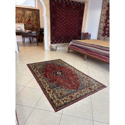 Tappeto Persiano Saruk Originale 202x124 cm – Lana Pregiata, Condizioni Nuovo