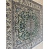 Splendido Tappeto Persiano Nain Originale in Lana e Seta - 200x197 cm (Nuovo)