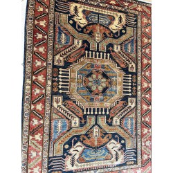 Tappeto Usbek Gold Extra Fine in Lana - 206x144 cm - Nuovo