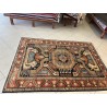 Tappeto Usbek Gold Extra Fine in Lana - 206x144 cm - Nuovo