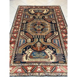 Tappeto Usbek Gold Extra Fine in Lana - 206x144 cm - Nuovo