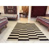 Tappeto Gabbeh Extra Fine Moderno in Lana - Design a Scacchiera (227 x 166 cm) - Nuovo