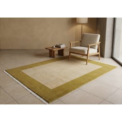Tappeto Gabbeh Moderno Pakistano in Lana Annodato a Mano – 202x153 cm (Nuovo)