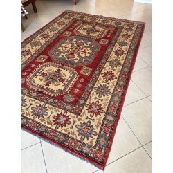 Tappeto Kazak in Lana Annodato a Mano 297x203 cm – Nuovo