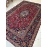 Tappeto Persiano Keshan Nuovo in Lana - Rosso/Blu - 300x205 cm