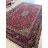 Tappeto Persiano Keshan Nuovo in Lana - Rosso/Blu - 300x205 cm