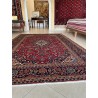 Tappeto Persiano Keshan Nuovo in Lana - Rosso/Blu - 300x205 cm