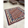 Tappeto Kilim Persiano in Lana Intrecciato a Mano - Motivo Geometrico Tradizionale 160 x 152 cm - Nuovo