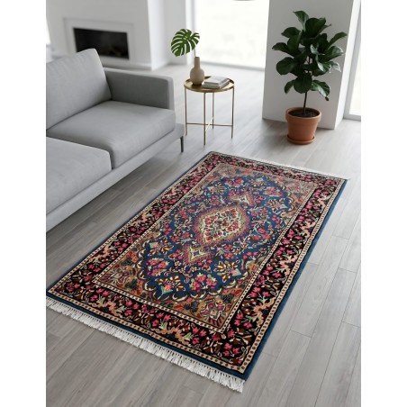Tappeto Persiano Kirman Extra Fine in Lana Classico 150x100 cm - Nuovo