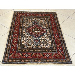 Tappeto Persiano Mud Classico in Lana e Seta - 120x80 cm - Nuovo